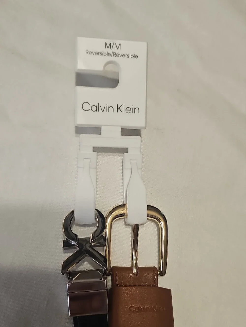 Calvin Klein Reversible Black/Burgundy & Brown Women's Belts